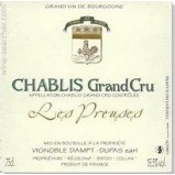 CHABLIS. Grand Cru. LES PREUSES 2016 