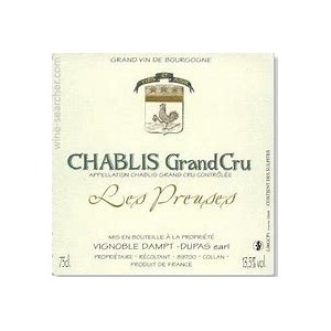 CHABLIS. Grand Cru. LES PREUSES 2016 