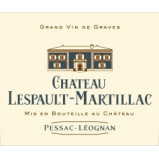 CH LESPAULT-MARTILLAC  2018 BLANC 