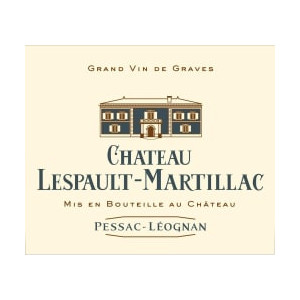 CH LESPAULT-MARTILLAC  2018 BLANC 